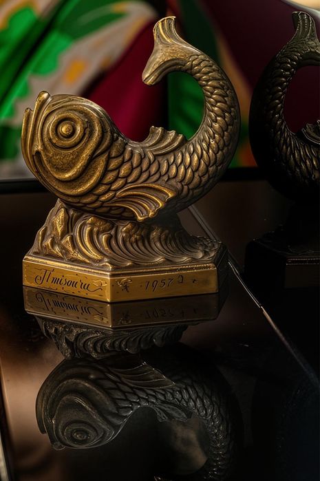 Peste bronz, statueta veche Timisoara