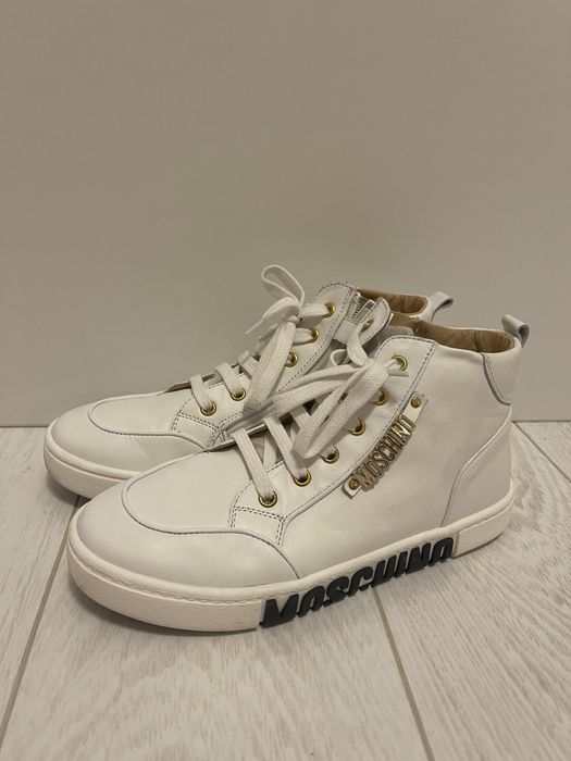 Pantofi Moschino originali, full piele