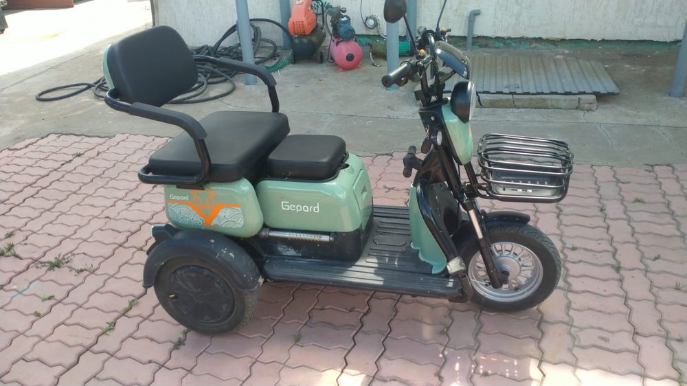 Продам электрический трицикл Gepard