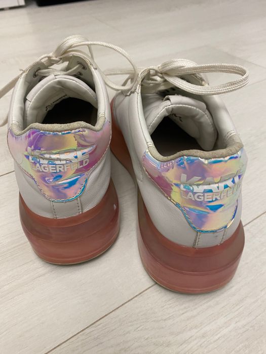 Сникърси Като Нови Karl  Lagerfeld- ест.кожа, 40 номер, стават и за 39