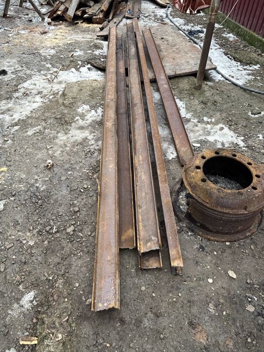 Profile metalice tip I, 6 bucăți, 4–4,4 m – PREȚ BUN