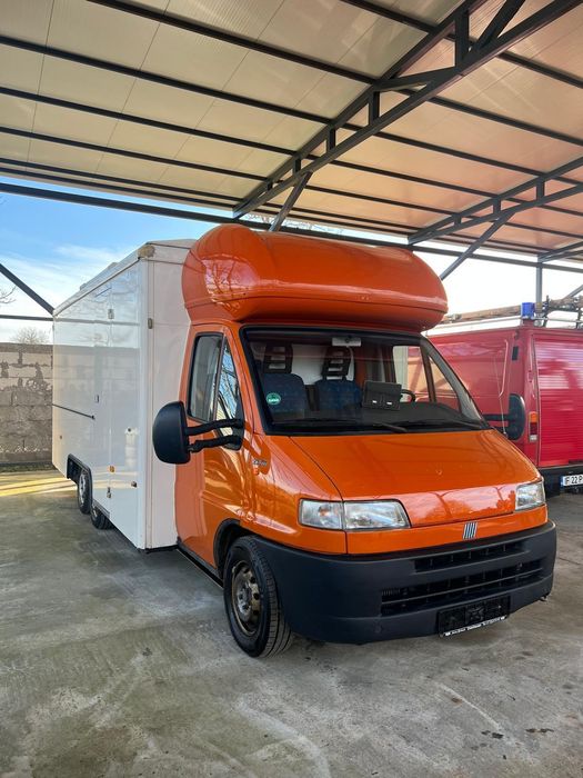 Fodtruck Autorulota  Fiat ducato - dotari - vitrina rece hota xxl - imbiss fodtruck