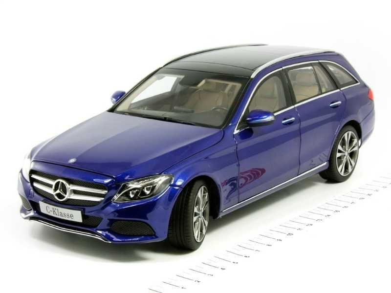 1:18 Mercedes-Benz C-Class Estate (S205) brilliant blue metallic.