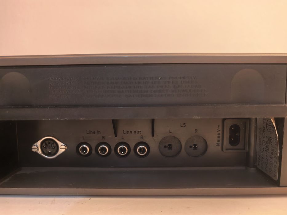 Deck Philips Audio Visual D6920 recorder portabil