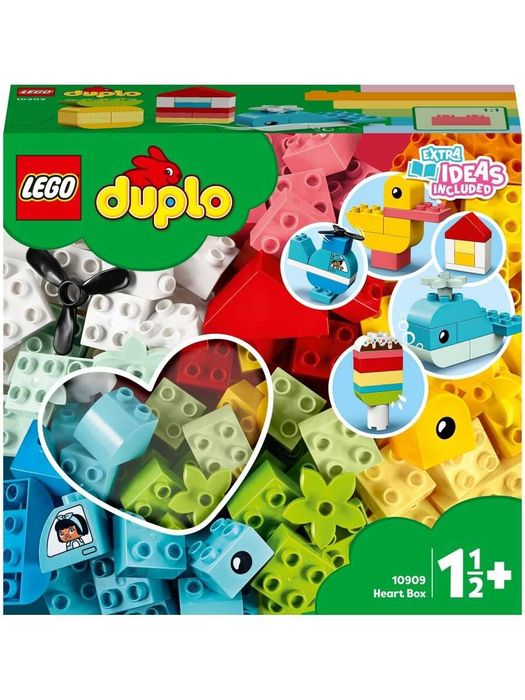 Конструктор LEGO DUPLO Шкатулка-сердечко (80 деталей, 1,5-5)