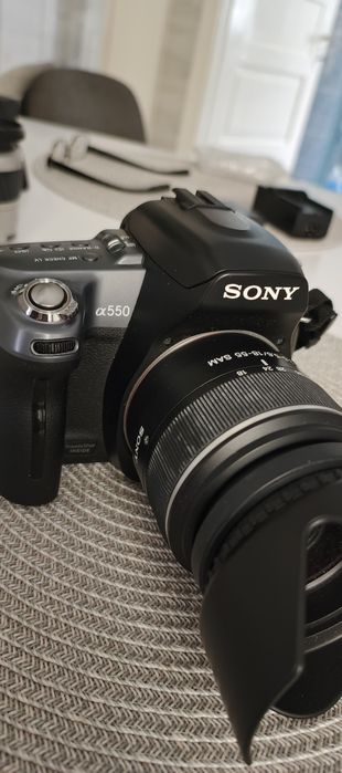 DSLR Sony A550 alpha