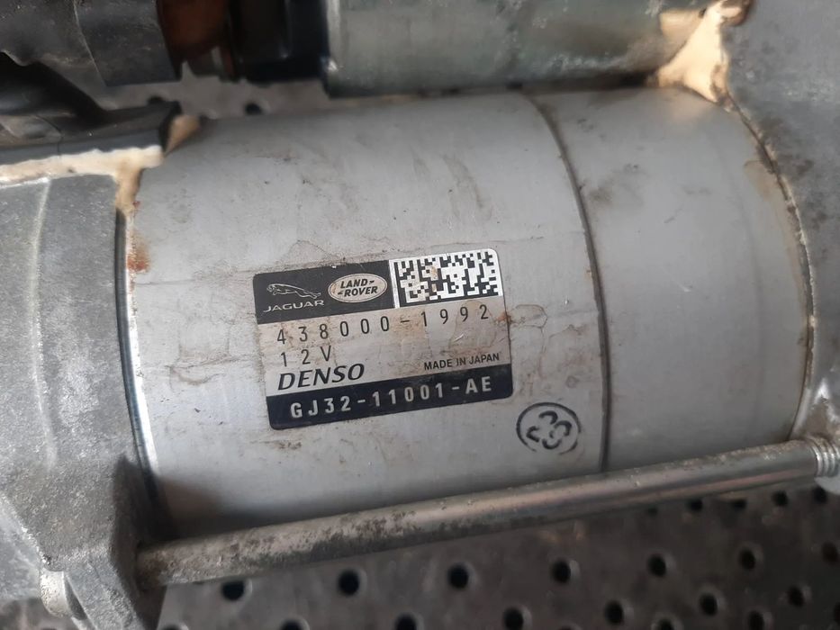 electromotor 2.0 d 204dt land rover range rover evoque l538  gj32-11001-ae  438000-1992