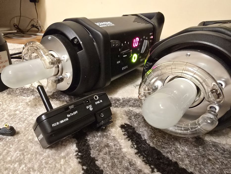 blitz foto studio Bowens Gemini GM500R set