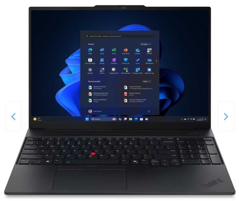 NOU Sigilat Lenovo ThinkPad E16 Gen 3 | Ultra 7 | 32GB | 1TB SSD | WIN 11 PRO