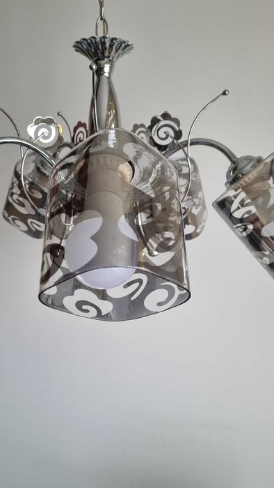 Люстра, 5 рожков, новая