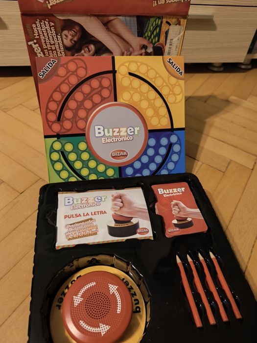 Buzzer Electronico trivia game ES. NOU, nefolosit