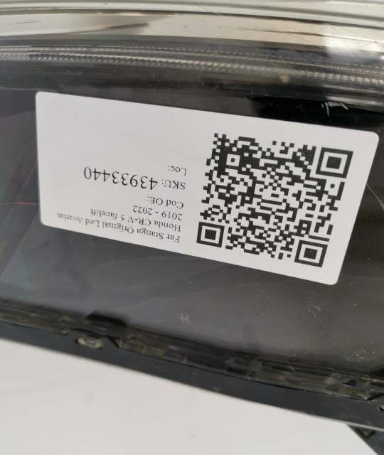 Ляв фар Оригинален Led Авариран Хонда / Honda CR-V 5 фейслифт [Преведе