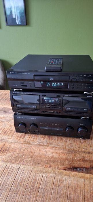 Sistem audio stereo KENWOOD M-76 / M-56 – vintage, complet