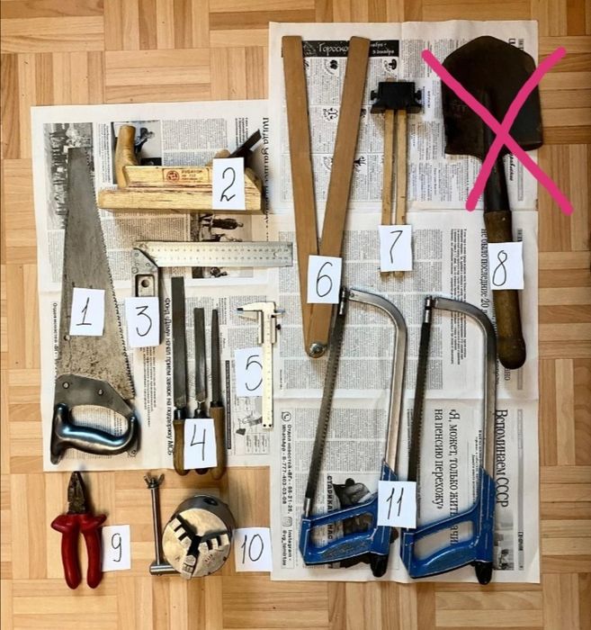 Инструмент плотника СССР