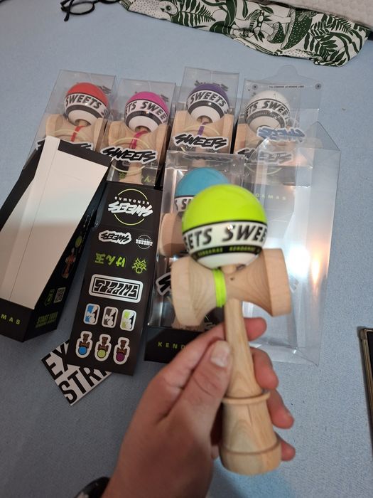 Sweets starter kendama mov, verde, albastru, alb ORIGINALe  NOI
