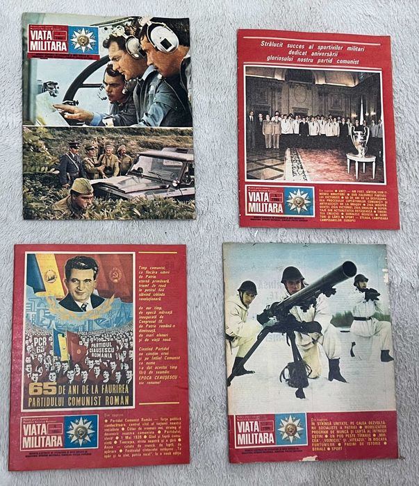 Lot reviste Viata Armatei Viata Militara anii 80 90