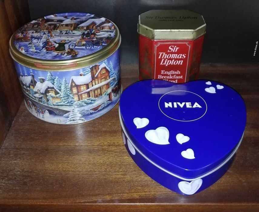 Cappy, Coca Cola, Nestle, Nivea чаши и кутии