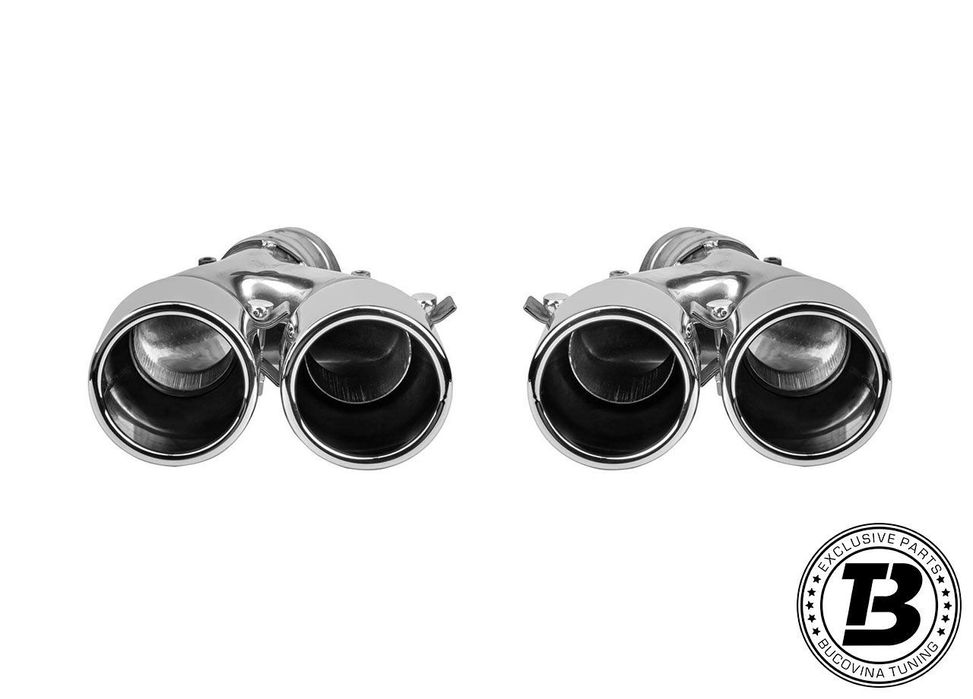 Difuzor Bara Spate cu Ornamente compatibil cu BMW Seria 5 G30 G31 M5 Design