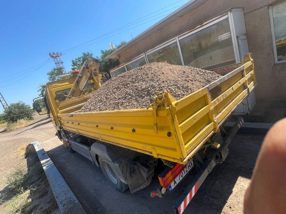 Транспорти Услуги Самосвал с кран