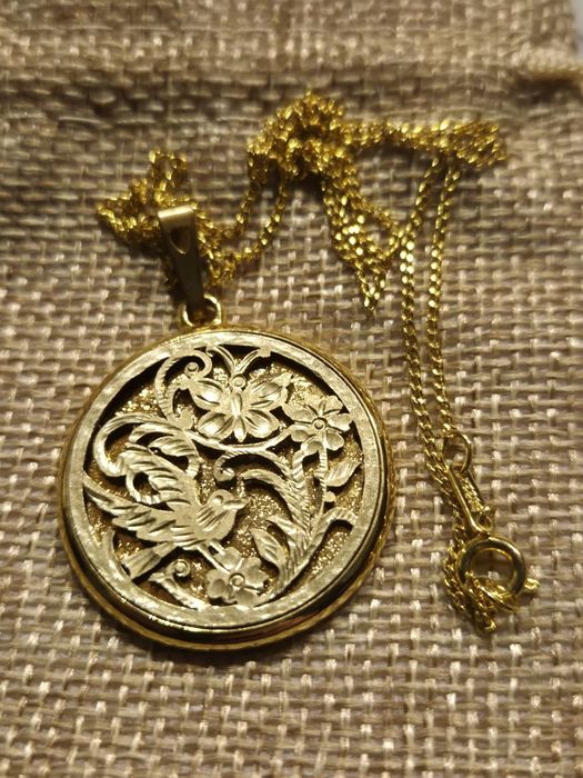 Медальон "птица на щастието"