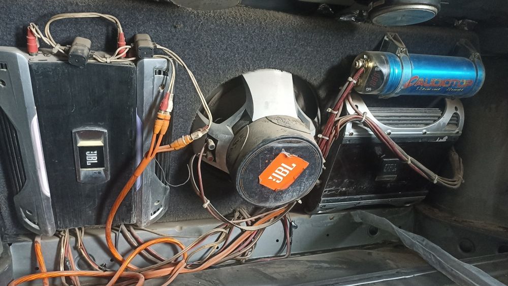 Сабвуфер усилитель комплект