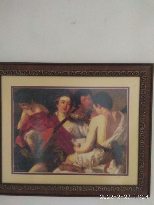 Продам картины вышитые крестиком