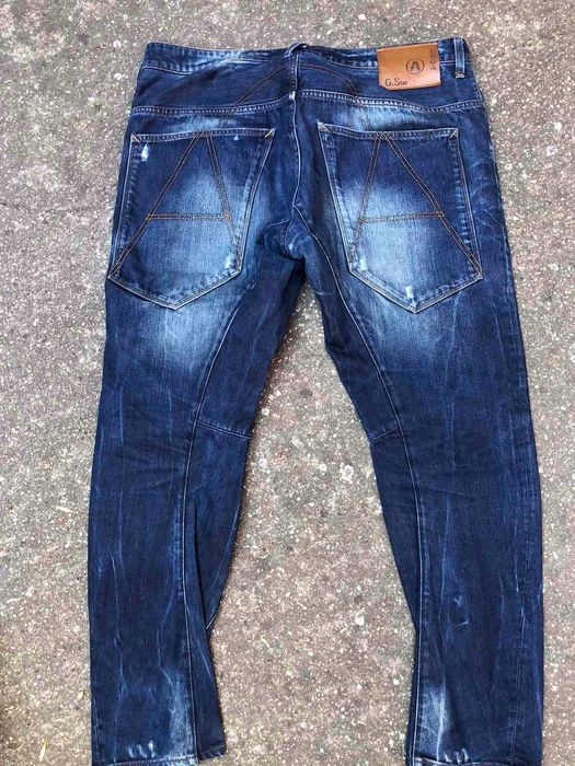 A-Crotch 3D Tapered Jeans