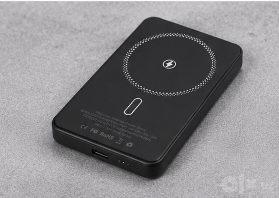Power Bank черный под нанесение лого  5000 mAh | Оптом