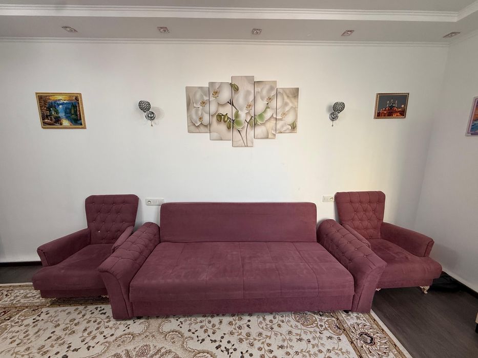 Диван и кресло за 50 000 тг