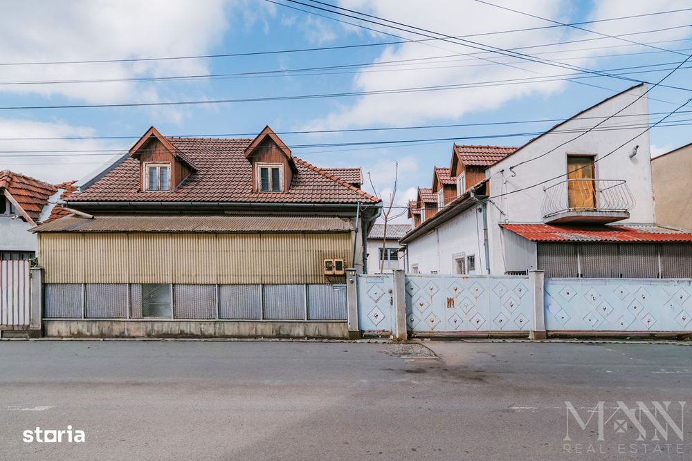 Proprietate versatila de inchiriat | Casa, hala/ atelier +garaj, anexe