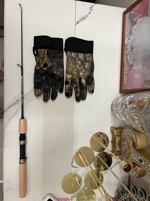 Перчатки зимние. Зимний спиннинг.