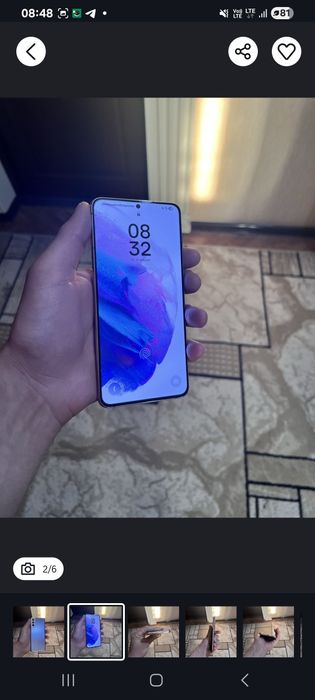 Samsung s 21 + 5g 12/256 gb