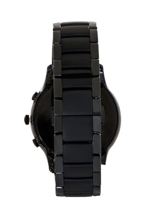 Emporio Armani Черен часовник с хронометър