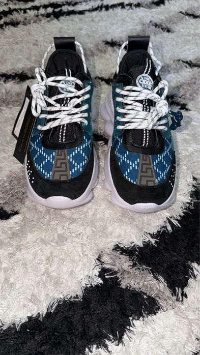 SUMMER READY!! Versace Chain Reaction Blue