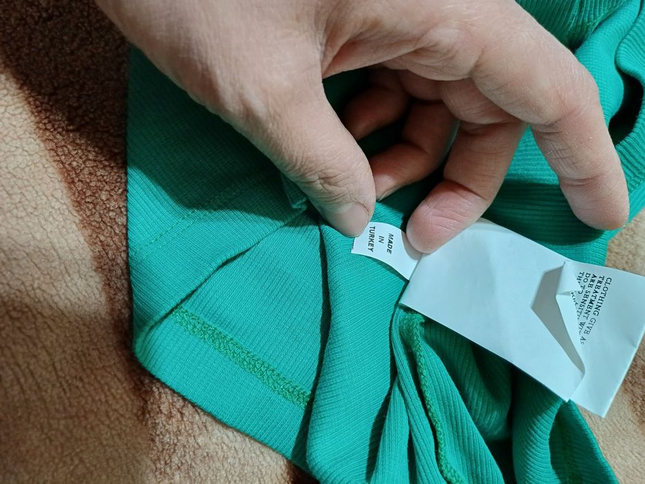 Майка зеленая турецкая.