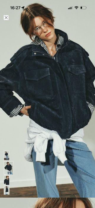 чисто ново яке zara 100% велур