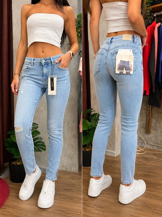 Дамски дънки Bershka 34 размер / 33 см талия
