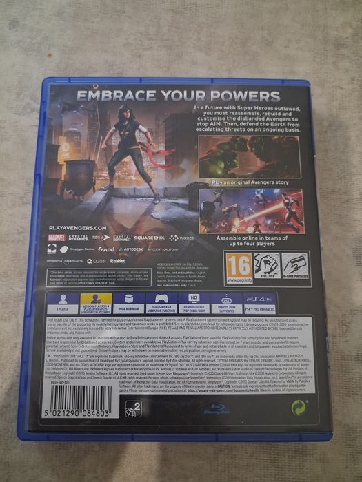 Продам диск Avengers
