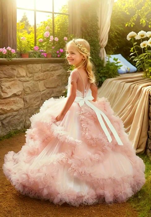 Шикарное новое платье на 6-13 лет