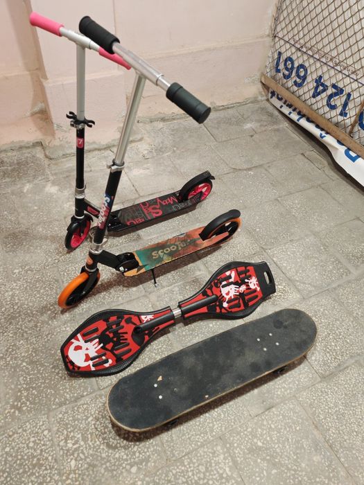 Trotineta Oxelo, Trotineta Scooter, Skateboard, Waveboard