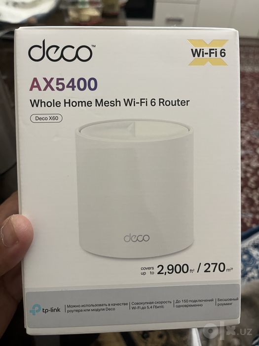 TP-Link Deco X60 (1-Pack) - мощная Mesh-система Wi-Fi 6