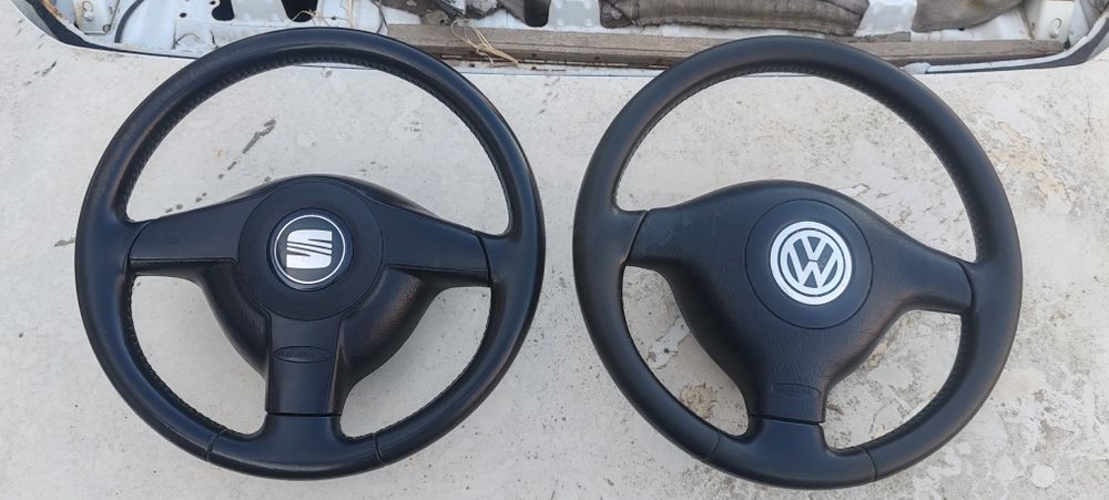 Volan piele Peugeot 206 306 Cc seat leon toledo Opel vectra momo sport