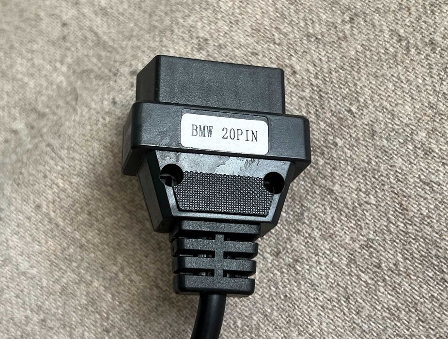 Adaptor diagnoză OBD2 BMW 20 pin  OBDII 16 pin compatibil modele vechi