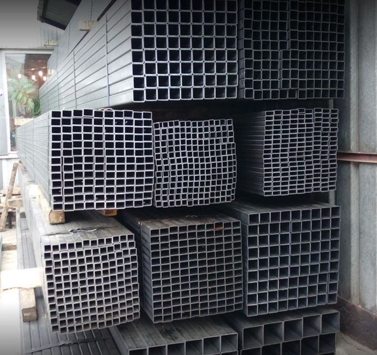 Teava patrata, rectangulara, teava Zincata,neagra  - prețuri mici!