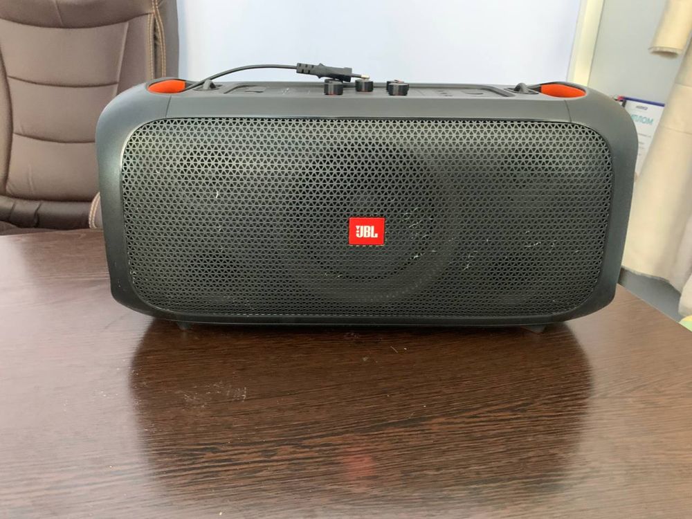 JBL PartyBox On-The-Go, 100 Вт, черн: 150 000 тг. - Портативная ...