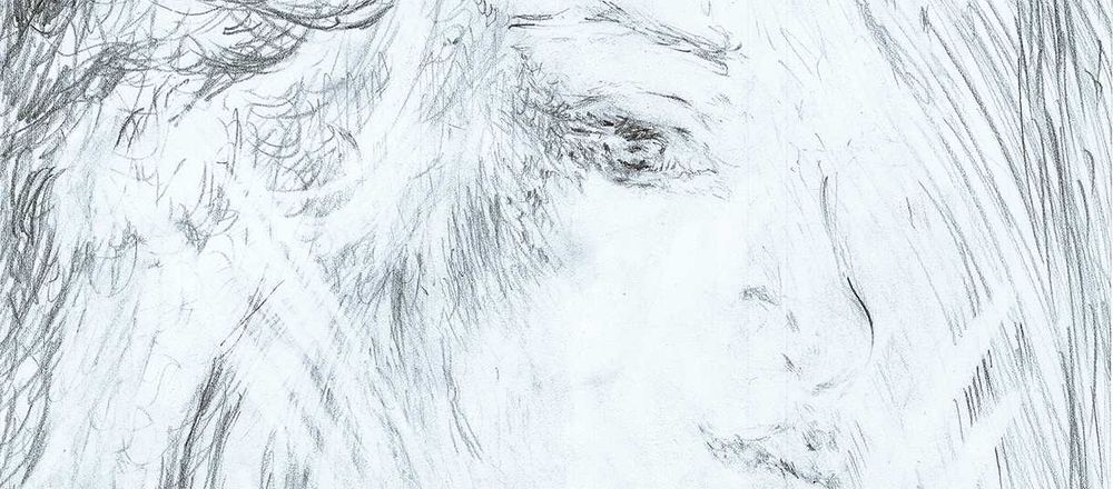 Рисунка с молив, картина за печат - размер А4