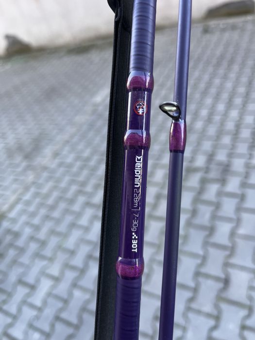 Въдица Delphin TOCXIC 7-30гр с макара Delphin IXPera 3T