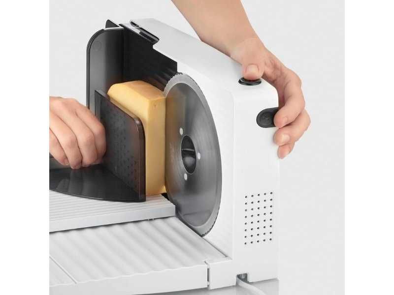 Компактен Уред за Рязане на Колбаси, Хляб и Сирена SEVERIN AS 3912