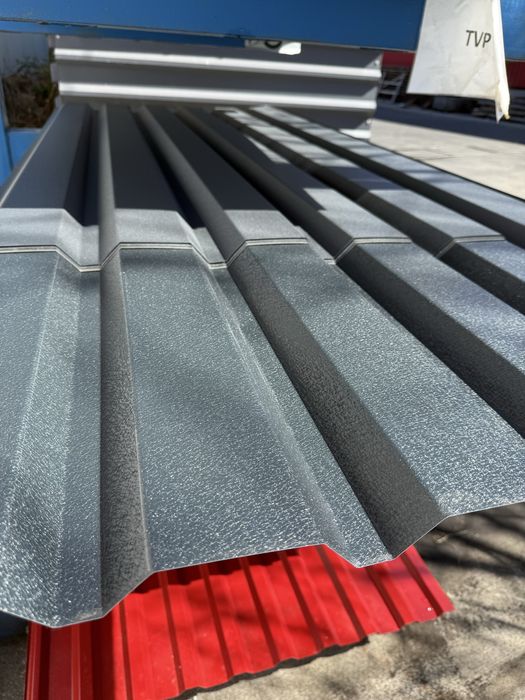 Tablă Cutată RAL 7016 gri antracit briliant 0,5 0,6 4m 6m Gard Fațadă