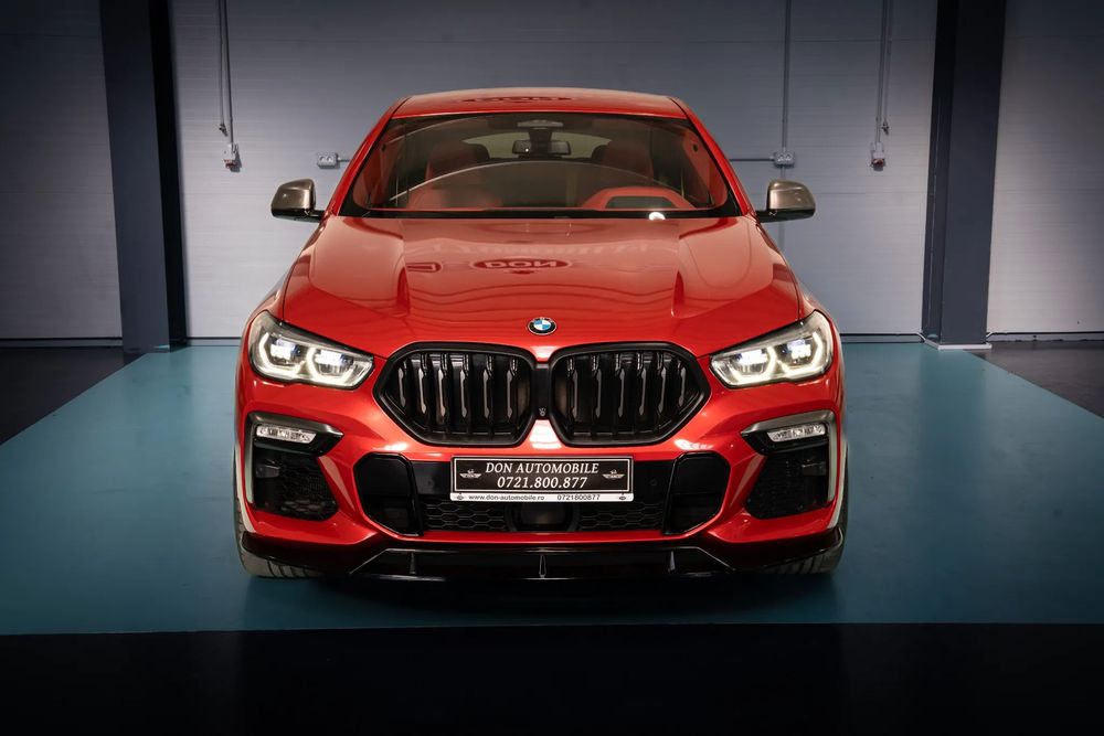 BMW X6 M BMW X6 M50d Exclusive - 67000km - Echipare MPro - Interior RED
